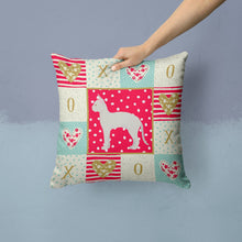 Load image into Gallery viewer, German Rex #3 Cat Love Throw Pillow - 14x14 Decorative Pillow – Art for Your Home &amp; Patio CK5622PW1414