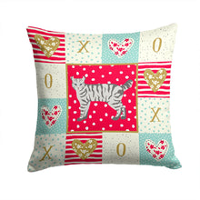 Load image into Gallery viewer, Highlander Lynx #2 Cat Love Throw Pillow - 14x14 Decorative Pillow – Art for Your Home &amp; Patio CK5625PW1414