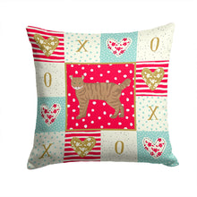 Load image into Gallery viewer, Highlander Lynx #3 Cat Love Throw Pillow - 14x14 Decorative Pillow – Art for Your Home &amp; Patio CK5626PW1414