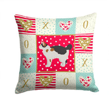 Load image into Gallery viewer, Manx #3 Cat Love Throw Pillow - 14x14 Decorative Pillow – Art for Your Home &amp; Patio CK5648PW1414