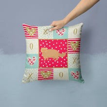 Load image into Gallery viewer, Persian Modern Cat Love Throw Pillow - 14x14 Decorative Pillow – Art for Your Home &amp; Patio CK5672PW1414