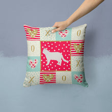 Load image into Gallery viewer, Poodle Cat #2 Cat Love Throw Pillow - 14x14 Decorative Pillow – Art for Your Home &amp; Patio CK5682PW1414