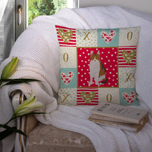 Load image into Gallery viewer, Aegean Cat Love Throw Pillow - 14x14 Decorative Pillow – Art for Your Home &amp; Patio CK5734PW1414