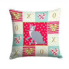 Load image into Gallery viewer, American Polydactyl #2 Cat Love Throw Pillow - 14x14 Decorative Pillow – Art for Your Home &amp; Patio CK5737PW1414
