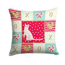 Load image into Gallery viewer, Burmilla #1 Cat Love Throw Pillow - 14x14 Decorative Pillow – Art for Your Home &amp; Patio CK5749PW1414