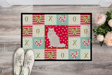 Load image into Gallery viewer, Chantilly Tiffany Cat Love Doormat - 18x27 Decorative Floor Mat – Indoor/Outdoor Rug with Artistic Flair CK5751MAT