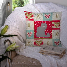 Load image into Gallery viewer, Norwegian Forest Cat Love Throw Pillow - 14x14 Decorative Pillow – Art for Your Home &amp; Patio CK5772PW1414