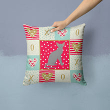 Load image into Gallery viewer, Oriental Shorthair Cat Love Throw Pillow - 14x14 Decorative Pillow – Art for Your Home &amp; Patio CK5777PW1414