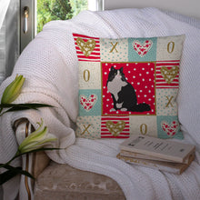 Load image into Gallery viewer, Ragamuffin Cat Love Throw Pillow - 14x14 Decorative Pillow – Art for Your Home &amp; Patio CK5781PW1414