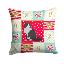 Load image into Gallery viewer, Ragamuffin Cat Love Throw Pillow - 14x14 Decorative Pillow – Art for Your Home &amp; Patio CK5781PW1414