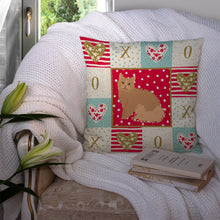 Load image into Gallery viewer, Selkirk Rex Cat Love Throw Pillow - 14x14 Decorative Pillow – Art for Your Home &amp; Patio CK5784PW1414