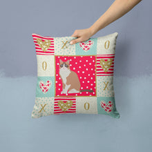 Load image into Gallery viewer, Snowshoe #2 Cat Love Throw Pillow - 14x14 Decorative Pillow – Art for Your Home &amp; Patio CK5792PW1414