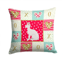 Load image into Gallery viewer, Sphynx #3 Cat Love Throw Pillow - 14x14 Decorative Pillow – Art for Your Home &amp; Patio CK5796PW1414