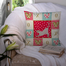 Load image into Gallery viewer, Thai Lilac Cat Love Throw Pillow - 14x14 Decorative Pillow – Art for Your Home &amp; Patio CK5798PW1414