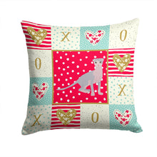 Load image into Gallery viewer, Ukrainian Levkoy Cat Love Throw Pillow - 14x14 Decorative Pillow – Art for Your Home &amp; Patio CK5803PW1414
