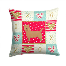Load image into Gallery viewer, Australian Terrier Love Throw Pillow - 14x14 Decorative Pillow – Art for Your Home &amp; Patio CK5812PW1414