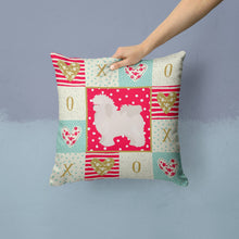 Load image into Gallery viewer, Bolognese Love Throw Pillow - 14x14 Decorative Pillow – Art for Your Home &amp; Patio CK5815PW1414