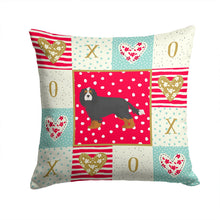 Load image into Gallery viewer, Cavalier King Charles Spaniel Love Throw Pillow - 14x14 Decorative Pillow – Art for Your Home &amp; Patio CK5819PW1414