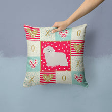 Load image into Gallery viewer, Coton de Tulear #2 Love Throw Pillow - 14x14 Decorative Pillow – Art for Your Home &amp; Patio CK5824PW1414