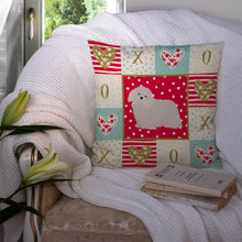 Load image into Gallery viewer, Coton de Tulear #2 Love Throw Pillow - 14x14 Decorative Pillow – Art for Your Home &amp; Patio CK5824PW1414