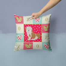 Load image into Gallery viewer, Havanese #2 Love Throw Pillow - 14x14 Decorative Pillow – Art for Your Home &amp; Patio CK5842PW1414