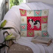 Load image into Gallery viewer, Japanese Chin #2 Love Throw Pillow - 14x14 Decorative Pillow – Art for Your Home &amp; Patio CK5849PW1414