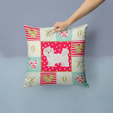 Load image into Gallery viewer, Kyi-Leo Love Throw Pillow - 14x14 Decorative Pillow – Art for Your Home &amp; Patio CK5855PW1414