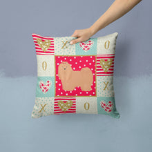 Load image into Gallery viewer, Lhasa Apso #1 Love Throw Pillow - 14x14 Decorative Pillow – Art for Your Home &amp; Patio CK5856PW1414