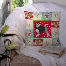Load image into Gallery viewer, Lowchen Little Lion Dog #2 Love Throw Pillow - 14x14 Decorative Pillow – Art for Your Home &amp; Patio CK5859PW1414