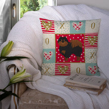 Load image into Gallery viewer, Pomeranian #2 Love Throw Pillow - 14x14 Decorative Pillow – Art for Your Home &amp; Patio CK5878PW1414
