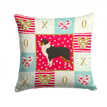 Load image into Gallery viewer, Australian Shepherd Love Throw Pillow - 14x14 Decorative Pillow – Art for Your Home &amp; Patio CK5906PW1414