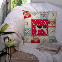 Load image into Gallery viewer, Beagle Love Throw Pillow - 14x14 Decorative Pillow – Art for Your Home &amp; Patio CK5909PW1414