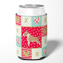 Load image into Gallery viewer, Fawn and White Bull Terrier Love Can or Bottle Hugger CK5918CC