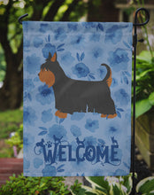 Load image into Gallery viewer, Australian Silky Terrier Welcome Garden Flag - Outdoor Decorative Yard Flag CK5966GF