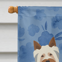 Load image into Gallery viewer, Australian Silky Terrier #2 Welcome Flag Canvas House Size CK5967CHF