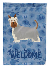 Load image into Gallery viewer, Australian Silky Terrier #2 Welcome Flag Canvas House Size CK5967CHF