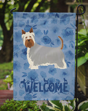 Load image into Gallery viewer, Australian Silky Terrier #2 Welcome Garden Flag - Outdoor Decorative Yard Flag CK5967GF