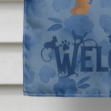 Load image into Gallery viewer, Australian Terrier Welcome Flag Canvas House Size CK5968CHF