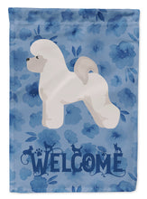 Load image into Gallery viewer, Bichon Fris� Welcome Garden Flag - Outdoor Decorative Yard Flag CK5969GF