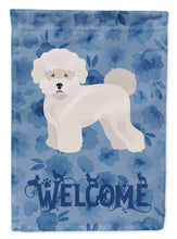 Load image into Gallery viewer, Bichon Fris� #2 Welcome Flag Canvas House Size CK5970CHF