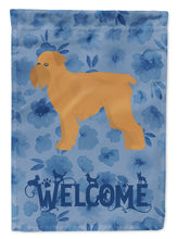 Load image into Gallery viewer, Brussels Griffon Welcome Flag Canvas House Size CK5973CHF