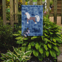 Load image into Gallery viewer, Chinese Crested #2 Welcome Garden Flag - Outdoor Decorative Yard Flag CK5978GF