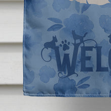 Load image into Gallery viewer, Coton de Tulear #2 Welcome Flag Canvas House Size CK5980CHF