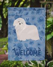 Load image into Gallery viewer, Coton de Tulear #2 Welcome Garden Flag - Outdoor Decorative Yard Flag CK5980GF