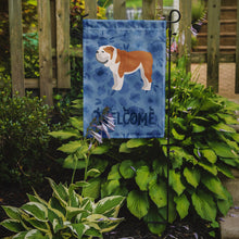 Load image into Gallery viewer, English Bulldog #1 Welcome Garden Flag - Outdoor Decorative Yard Flag CK5986GF