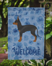 Load image into Gallery viewer, English Toy Terrier #1 Welcome Garden Flag - Outdoor Decorative Yard Flag CK5988GF