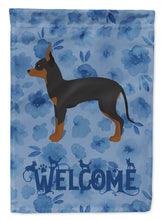 Load image into Gallery viewer, English Toy Terrier #1 Welcome Garden Flag - Outdoor Decorative Yard Flag CK5988GF