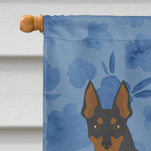 Load image into Gallery viewer, English Toy Terrier #2 Welcome Flag Canvas House Size CK5989CHF