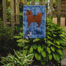 Load image into Gallery viewer, Eurasier Welcome Garden Flag - Outdoor Decorative Yard Flag CK5990GF