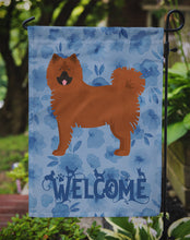 Load image into Gallery viewer, Eurasier Welcome Garden Flag - Outdoor Decorative Yard Flag CK5990GF